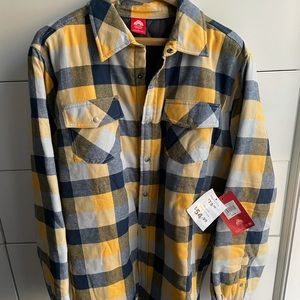 EMS Men’s Timber Lined Flannel Shirt Jacket (L) NWT